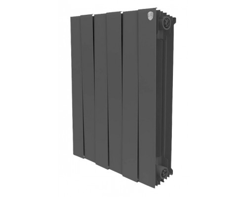 Биметаллический секционный радиатор Royal Thermo PianoForte Noir Sable 500/4 секции, НС-1176331