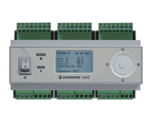 Контроллер EUROSTER UNI2 погодозависимый датчики в комплекте