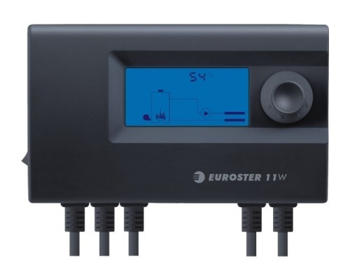Контроллер Euroster 11W (для управления твердотопливным котлом и насосом Ц.О.)