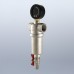 Фильтр промывной 1/2 для ГОРЯЧЕЙ воды с манометром VALTEC VT.389.N.04