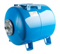 Stout Расширительный бак, гидроаккумулятор 50 л горизонтальный (цвет синий)
