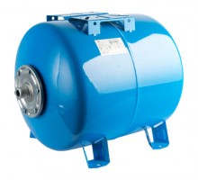 STOUT Расширительный бак, гидроаккумулятор 50 л. горизонтальный (цвет синий)