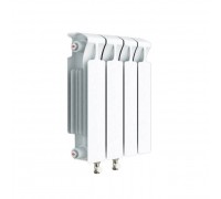 Биметаллический радиатор Rifar Monolit Ventil 500, 4 секции, 784 Вт, НП, правое
