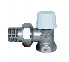 Клапан радиаторный настраиваемый угловой TIM 3/4 RS521.03