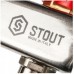 Коллекторная группа STOUT на 6 отводов из нержавеющей стали в сборе с расходомерами SMS 0907 000006