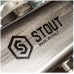 Коллекторная группа STOUT на 6 отводов из нержавеющей стали для радиаторной разводки