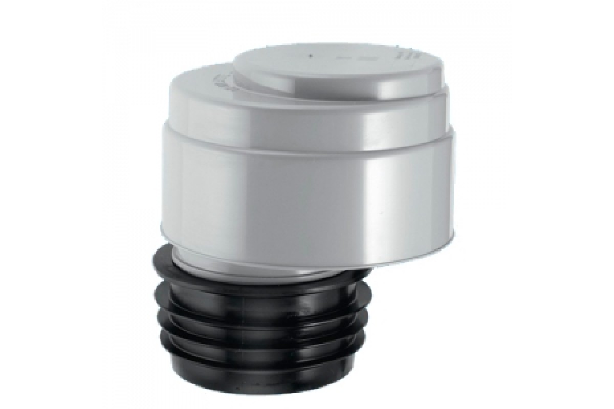 Вентиляционный клапан (аэратор) для канализации со смнием и .