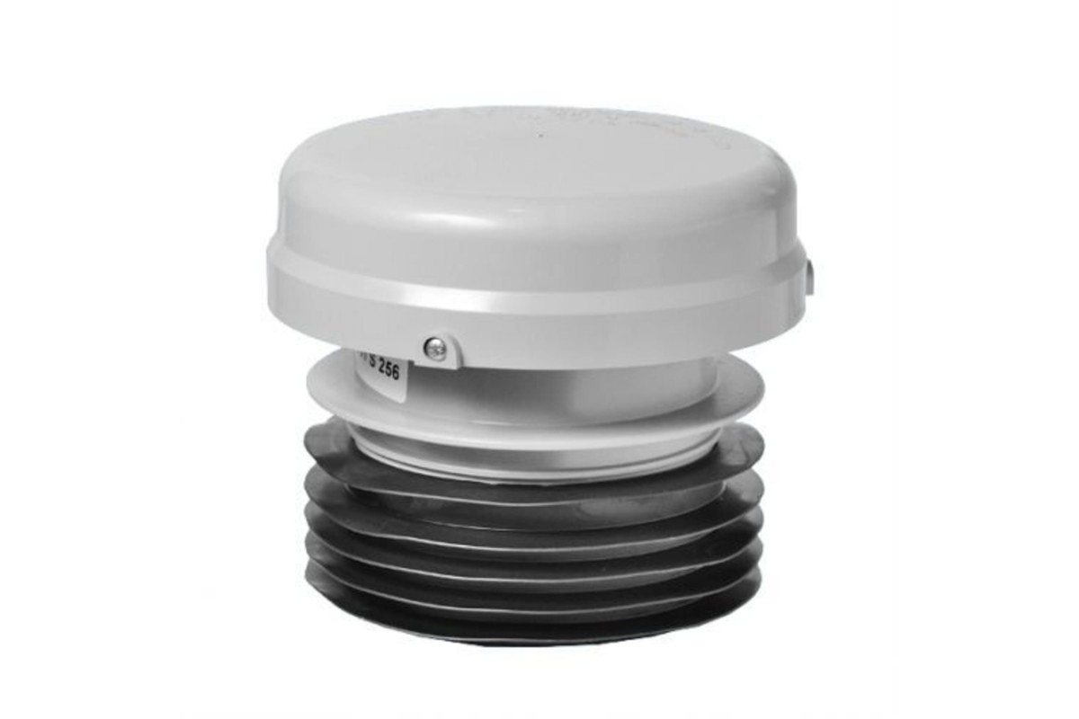 Вентиляционный клапан (аэратор) для канализации с мембранной и манжетой .
