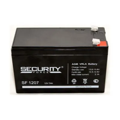 Аккумулятор усиленный12В, 7 Ачl ES-BACC-07 EctoControl ec01028