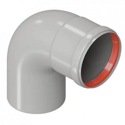 Отвод дымохода 90° Ø80 MF Royal Thermo RTF07.030