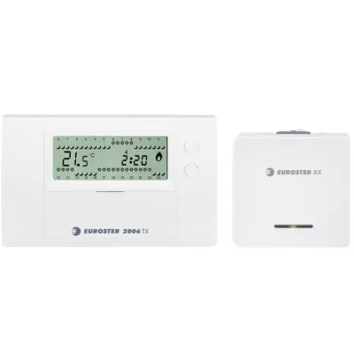Euroster Термостат Euroster 2006TXRX белый беспроводной