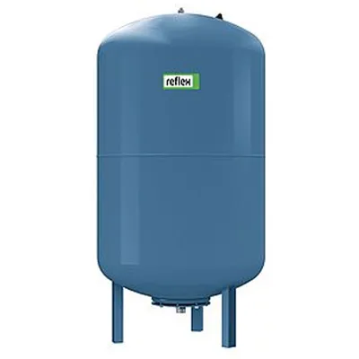 Гидроаккумулятор для водоснабжения 80 л 1" (10 бар) синий Reflex DE 7306500