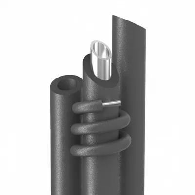 Утеплитель для труб серый Energoflex Super толщина 9мм (отрезок 1,2м)цена за 1м