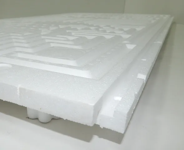 Мат для тёплого водяного пола с бобышками WaterFloor S=0,72 м2 без покрытия