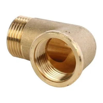 Угол латунный внутренняя/наружная резьба Stout