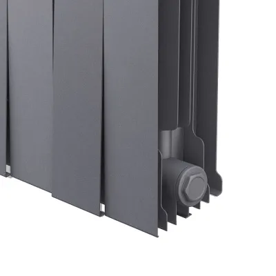 Радиаторы Royal Thermo PianoForte 200 биметаллические, серебристые боковое подключение