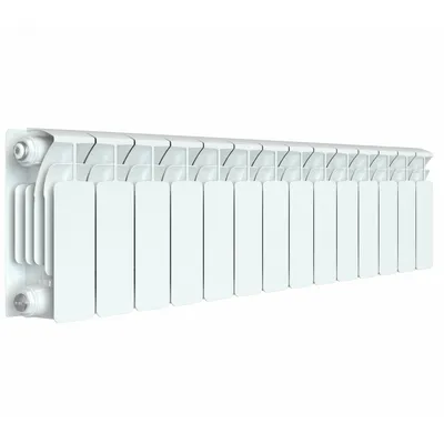 Радиатор отопления Rifar Base 200 17 секций биметаллический секционный боковое подключение rb20017