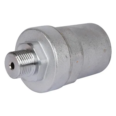 Гаситель гидроударов 1/2" наружная резьба 50 бар Хром Stout SVS-1014-000015