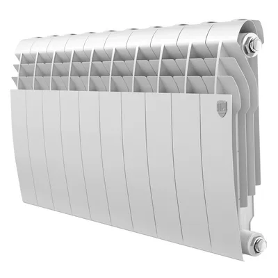 Радиаторы Royal Thermo BiLiner 350 Bianco Traffico биметаллические, белые боковое подключение