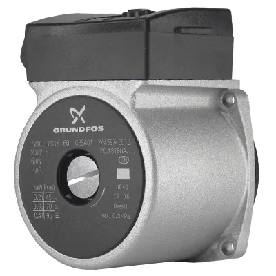 Двигатель циркуляционного насоса Grundfos UPS 15-50 (против часовой стрелки) (39818450.DV, 19928656.DV, 41367-1, 5661200DV), UPS15-50