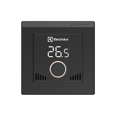 Терморегулятор Electrolux ETS-16W с дополнительной чёрной панелью (управление Wi-Fi) НС-1432045