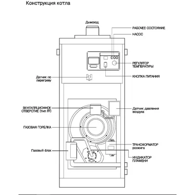 Котёл газовый Navien GA-35K PNGA0035FD008/White