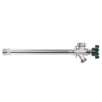 Незамерзающий кран латунный вн-НАР резьба 1/2"х 3/4" с антисифоном Arrowhead FA75