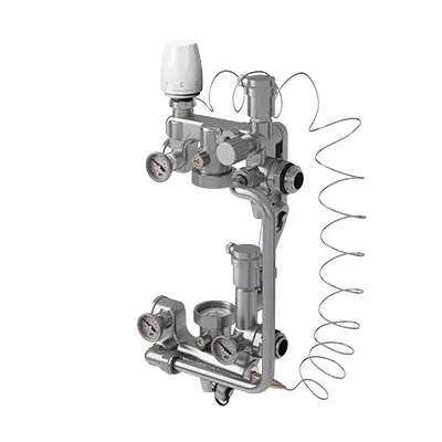 Смесительный узел для тёплого пола (без насоса) Royal Thermo Royal Mix НС-1061925