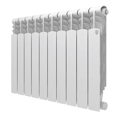 Радиаторы Royal Thermo Revolution Bimetall 500 2.0 биметаллические, белые боковое подключение