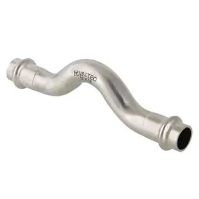 Обвод двухраструбный Ø28 мм (ПРЕСС-нержавейка) Valtec VTi.971.I.002828