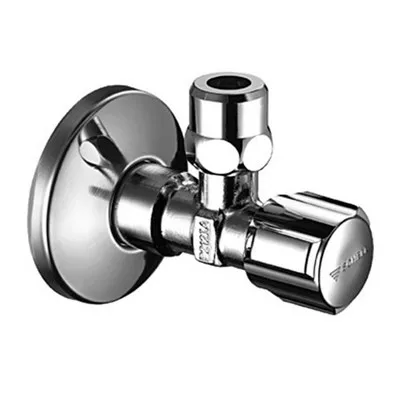 Кран-вентиль для с/т приборов латунный угловой НАР-НАР резьба, хром Schell Comfort