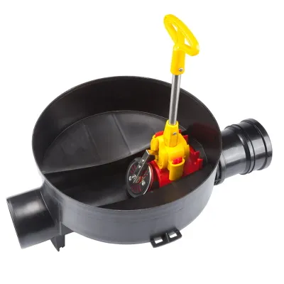 Клапан обратный универсальный Karmat Ø110 для колодцев из искусственных материалов с вынимаемой крышкой UZBKW110