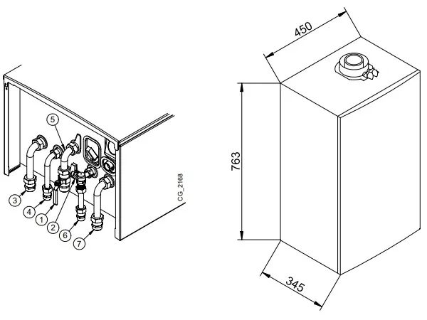 Котёл газовый конденсационный Baxi Luna Platinum+ 24 кВт 7219692--