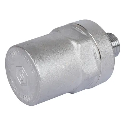 Гаситель гидроударов 1/2" наружная резьба 50 бар Хром Stout SVS-1014-000015