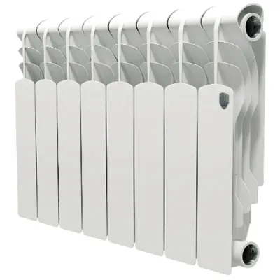 Радиаторы Royal Thermo Revolution Bimetall 350 биметаллические, белые боковое подключение