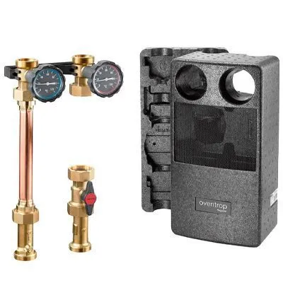 Насосная группа Regumat S-180 DN 25 без насоса и смесителя (высота 465 мм) Oventrop