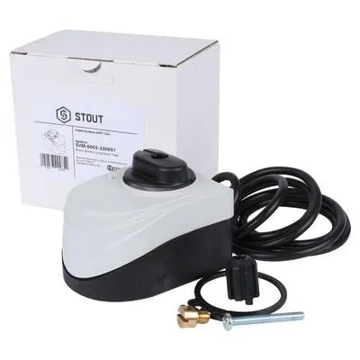 Электропривод для трёхходового клапана 230 В 3-позиционный Stout SVM-0005-230001