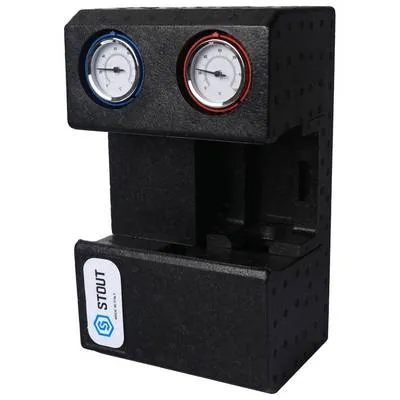 Насосная группа с прямым контуром Ду20 в теплоизоляции (без насоса) Stout SDG-0001-002001