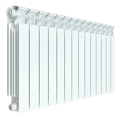 Радиатор отопления Rifar Base 500 24 секции биметаллический секционный боковое подключение rb50024