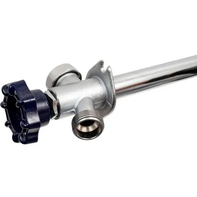 Незамерзающий кран латунный НАР-НАР резьба 1/2"х3/4" хром WWSystem