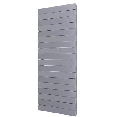 Радиаторы Royal Thermo PianoForte Tower 500 Silver Satin биметаллические, серебристые боковое подключение