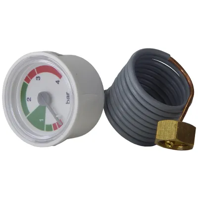 Манометр капиллярный для котлов Baxi 0-4 бар Ø37 мм (9951650, 200025384, 99516511P), CPG37-1-A