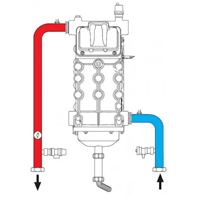 Котёл газовый конденсационный Ferroli Force W 120 0MDSEAWA