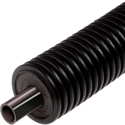 Теплотрасса однотрубная на ХВС 110x10,0/200 с греющим кабелем 10 Вт/м Terrendis