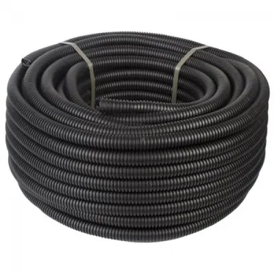 Кожух для трубы 20 чёрный (бухта 50 м) БМ00000222101