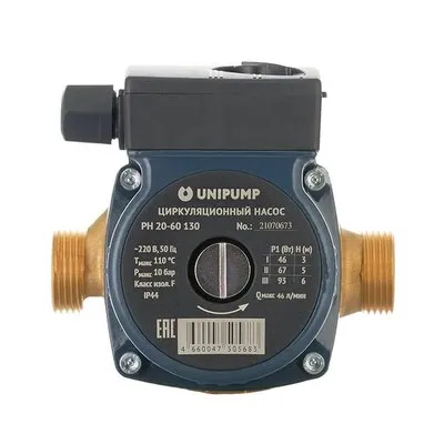 Насос циркуляционный для отопления Unipump PН 20-60/130 66193