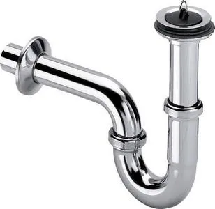 Сифон для раковины 11/4"х32 с пробкой и розеткой, ХРОМ Viega 111298