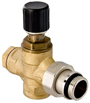 Клапан перепускной внутренняя/наружная резьба ВН 3/4" настраиваемый 0,2-0,6 бар Valtec VT.623.G.05