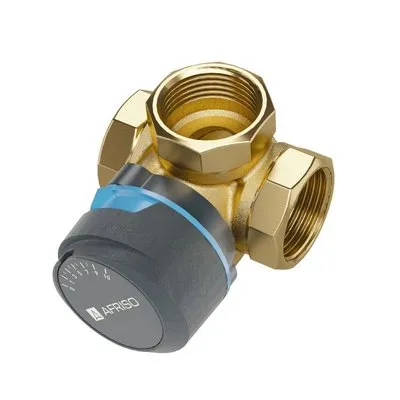 Клапан трёхходовой смесительный с внутренней резьбой ВР 1" KVs=10 ProClick ARV 384 Afriso 1338410