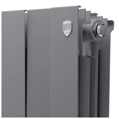 Радиаторы Royal Thermo PianoForte 500 Silver Satin биметаллические, серебристые боковое подключение